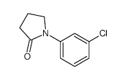 1-(3-Chlorophenyl)pyrrolidin-2-one - Chemical structure and product image