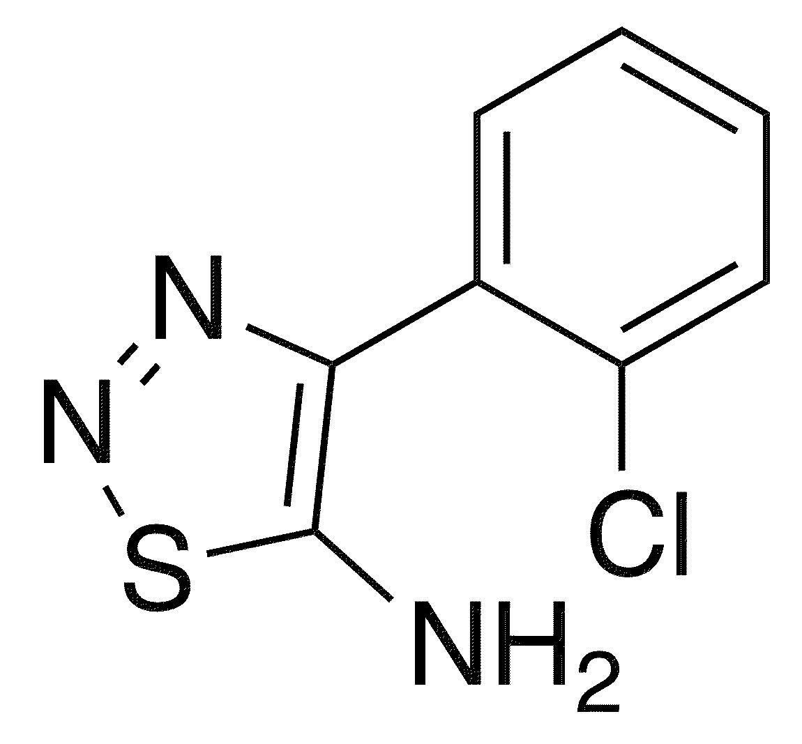 4-(2-Chlorophenyl)-1,2,3-thiadiazol-5-amine - Chemical structure and product image