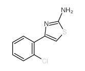 4-(2-Chlorophenyl)-1,3-thiazol-2-amine - Chemical structure and product image
