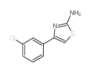 4-(3-Chlorophenyl)thiazol-2-amine - Chemical structure and product image