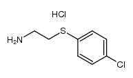 2-[(4-Chlorophenyl)thio]ethanamine Hydrochloride - Chemical structure and product image