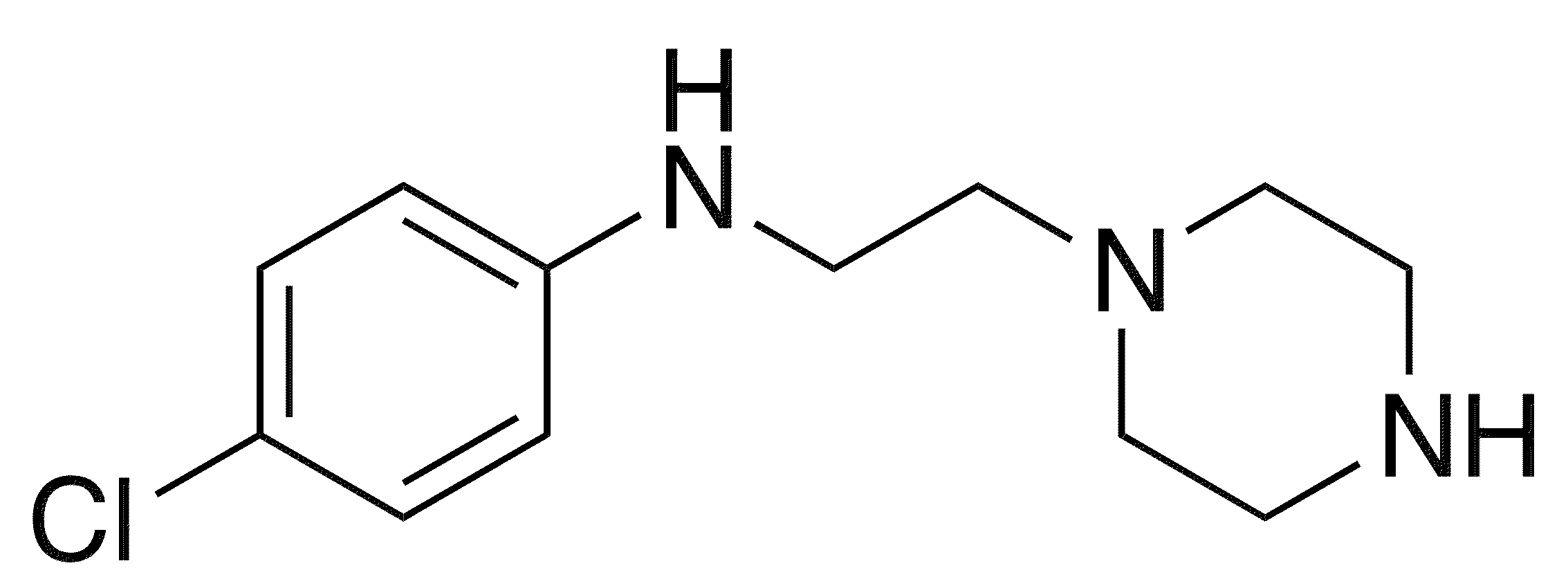 4-Chloro-n-(2-piperazin-1-ylethyl)aniline - Chemical structure and product image