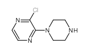2-Chloro-3-(1-piperazinyl)pyrazine - Chemical structure and product image