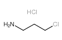 3-Chloropropylamine Hydrochloride - Chemical structure and product image