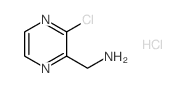 (3-Chloropyrazin-2-yl)methanamine Hydrochloride - Chemical structure and product image