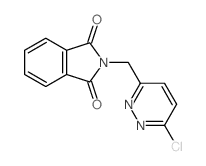 2-((6-Chloropyridazin-3-yl)methyl)isoindoline-1,3-dione - Chemical structure and product image