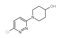 1-(6-Chloropyridazin-3-yl)piperidin-4-ol - Chemical structure and product image