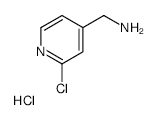 (2-Chloropyridin-4-yl)methanamine hydrochloride - Chemical structure and product image