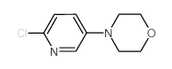 4-(6-Chloropyridin-3-yl)morpholine - Chemical structure and product image