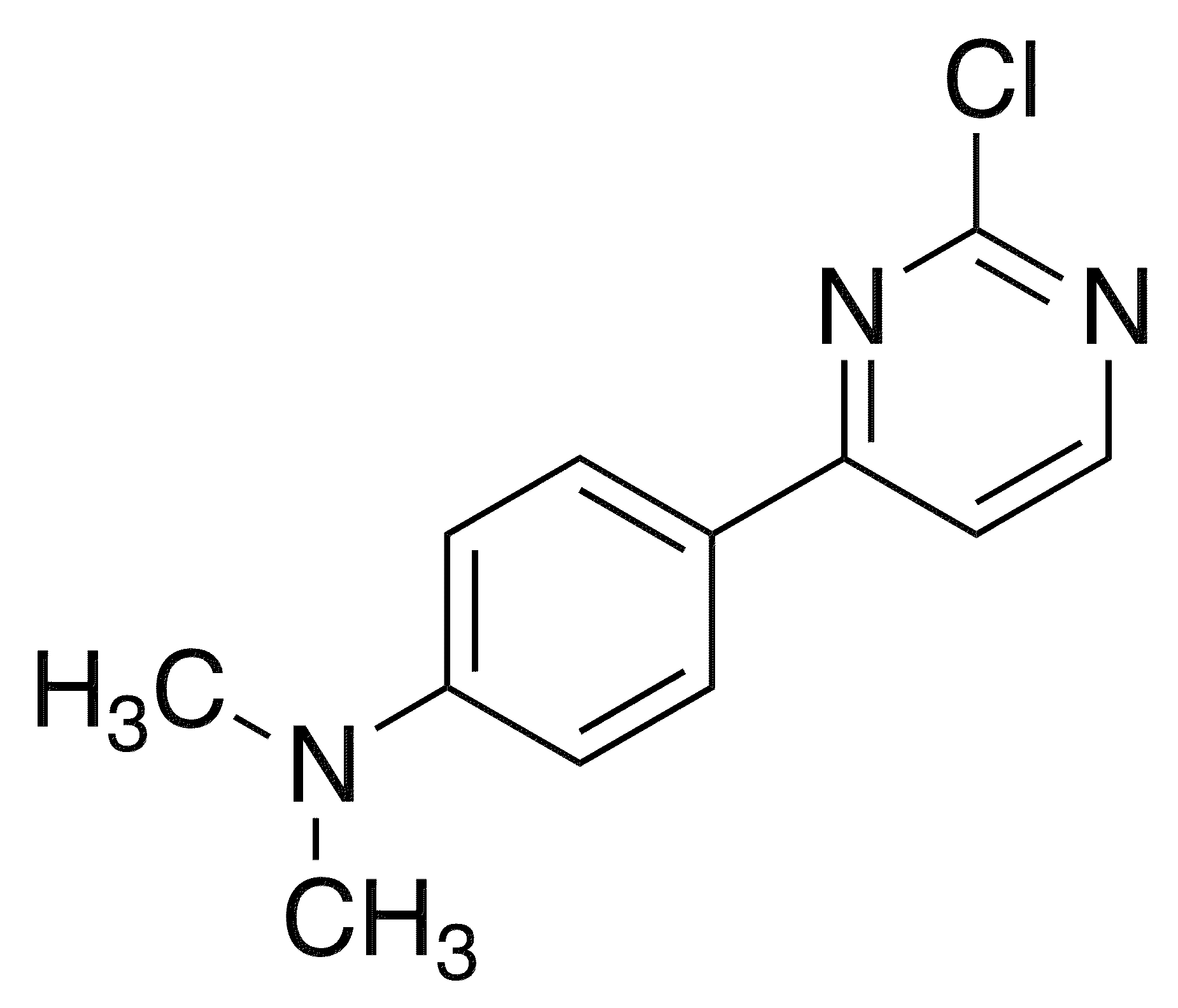 4-(2-Chloropyrimidin-4-yl)-n,n-dimethylaniline - Chemical structure and product image