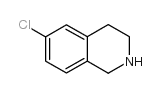 6-Chloro-1,2,3,4-tetrahydroisoquinoline - Chemical structure and product image