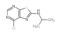 (7-Chlorothiazolo[5,4-d]pyrimidin-2-yl)isopropylamine - Chemical structure and product image