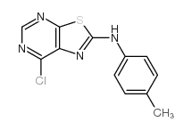 (7-Chlorothiazolo[5,4-d]pyrimidin-2-yl)-p-tolyl-amine - Chemical structure and product image