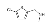 (5-Chlorothiophen-2-ylmethyl)-methyl-amine - Chemical structure and product image