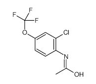 2-Chloro-4-(trifluoromethoxy)acetanilide - Chemical structure and product image