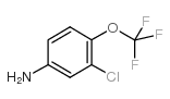 3-Chloro-4-(trifluoromethoxy)aniline - Chemical structure and product image