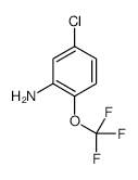 5-Chloro-2-(trifluoromethoxy)aniline - Chemical structure and product image