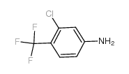 3-Chloro-4-trifluoromethylaniline - Chemical structure and product image