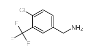 4-Chloro-3-(trifluoromethyl)benzylamine - Chemical structure and product image