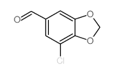 7-Chloro-benzo[1,3]dioxole-5-carbaldehyde - Chemical structure and product image