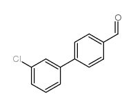 3-Chlorobiphenyl-4-carbaldehyde - Chemical structure and product image