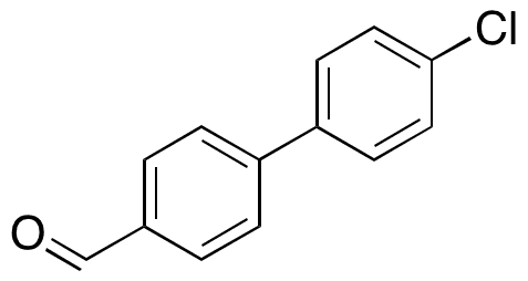 4-Chlorobiphenyl-4-carbaldehyde - Chemical structure and product image