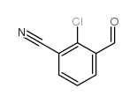 2-Chloro-3-cyanobenzaldehyde - Chemical structure and product image