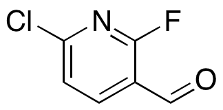 6-Chloro-2-fluoropyridine-3-carbaldehyde - Chemical structure and product image