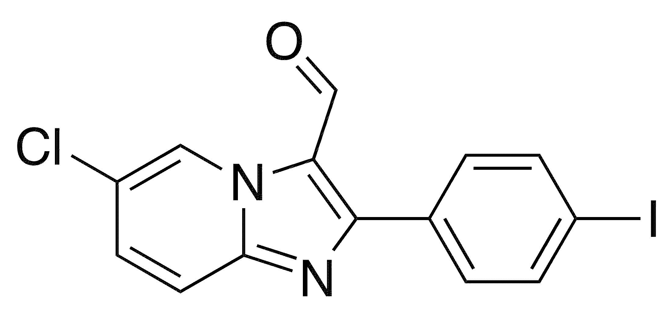 6-Chloro-2-(4-iodophenyl)imidazo[1,2-a]pyridine-3-carbaldehyde - Chemical structure and product image