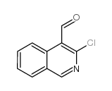 3-Chloroisoquinoline-4-carbaldehyde - Chemical structure and product image