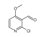 2-Chloro-4-methoxypyridine-3-carbaldehyde - Chemical structure and product image