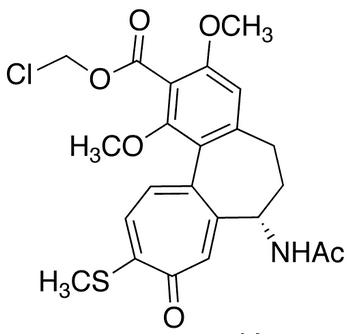 (S)-2-Chloroacetyl-2-demethyl Thiocolchicine - Chemical structure and product image