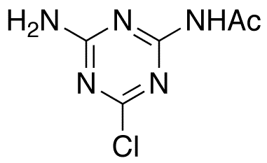 2-Chloro-4-acetamido-6-amino-s-triazine - Chemical structure and product image