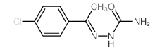 4-Chloroacetophenone semicarbazone - Chemical structure and product image