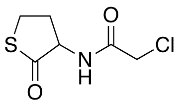 N-Chloroacetyl DL-Homocysteine Thiolactone - Chemical structure and product image