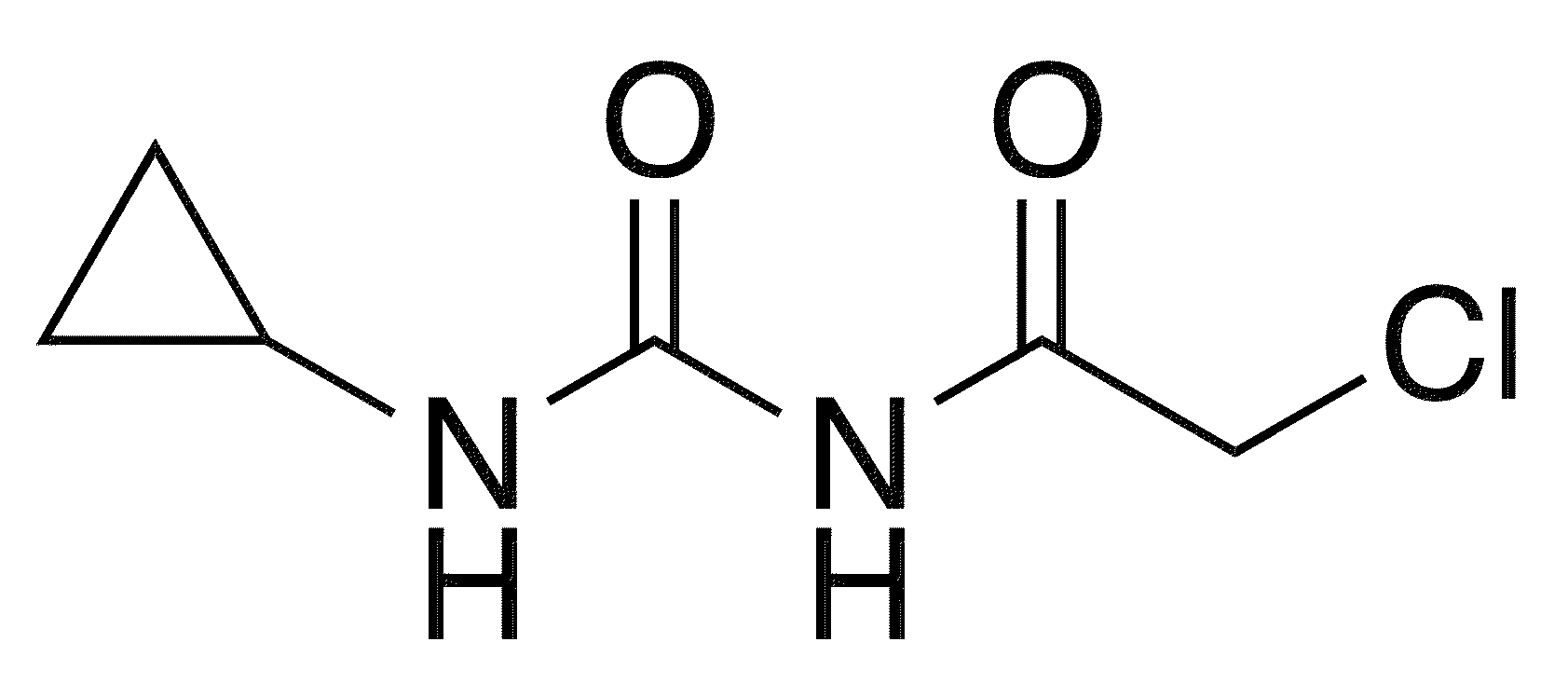 3-(2-Chloroacetyl)-1-cyclopropylurea - Chemical structure and product image