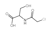 Chloroacetyl-dl-serine - Chemical structure and product image