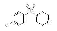 1-(4-Chloro-benzenesulfonyl)-piperazine - Chemical structure and product image