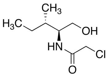 (2S,3S)-N-Chloroacetyl-2-hydroxymethyl-3-methylpentylamine - Chemical structure and product image