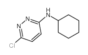 3-Chloro-6-cyclohexylaminopyridazine - Chemical structure and product image