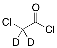 Chloroacetyl-d2 Chloride - Chemical structure and product image