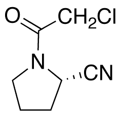 (2S)-1-(2-Chloroacetyl)-2-9-pyrrolidinecarbonitrile - Chemical structure and product image
