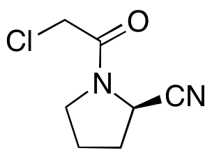 (2R)-1-(Chloroacetyl)-2-pyrrolidinecarbonitrile - Chemical structure and product image