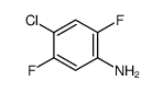 4-Chloro-2,5-difluoroaniline - Chemical structure and product image