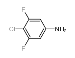 4-Chloro-3,5-difluoroaniline - Chemical structure and product image