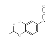 3-Chloro-4-(difluoromethoxy)phenyl isocyanate - Chemical structure and product image