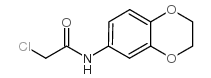 2-Chloro-n-(2,3-dihydro-1,4-benzodioxin-6-yl)acetamide - Chemical structure and product image