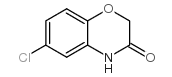 6-Chloro-2,4-dihydro-1,4-benzoxazin-3-one - Chemical structure and product image