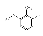 3-Chloro-N,2-dimethylaniline - Chemical structure and product image