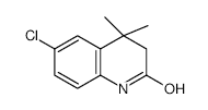 6-Chloro-4,4-dimethyl-1,3-dihydroquinolin-2-one - Chemical structure and product image